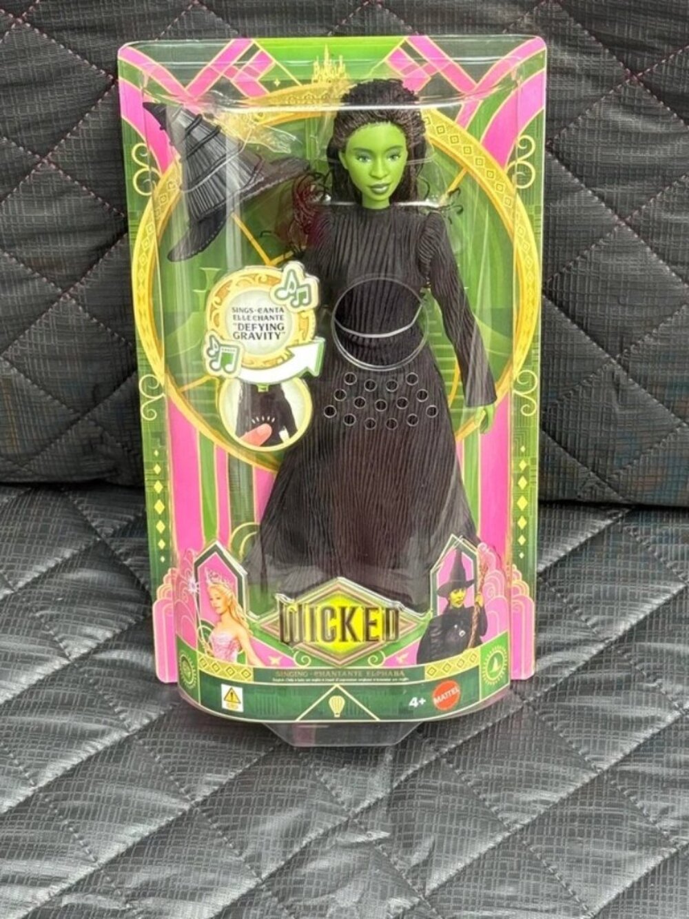 Wicked Singing Elphaba Defying Gravity Doll